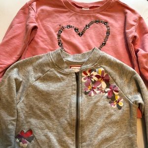Gymboree girl sweatshirts size 8